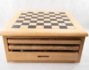 Family classic multi-game board and box