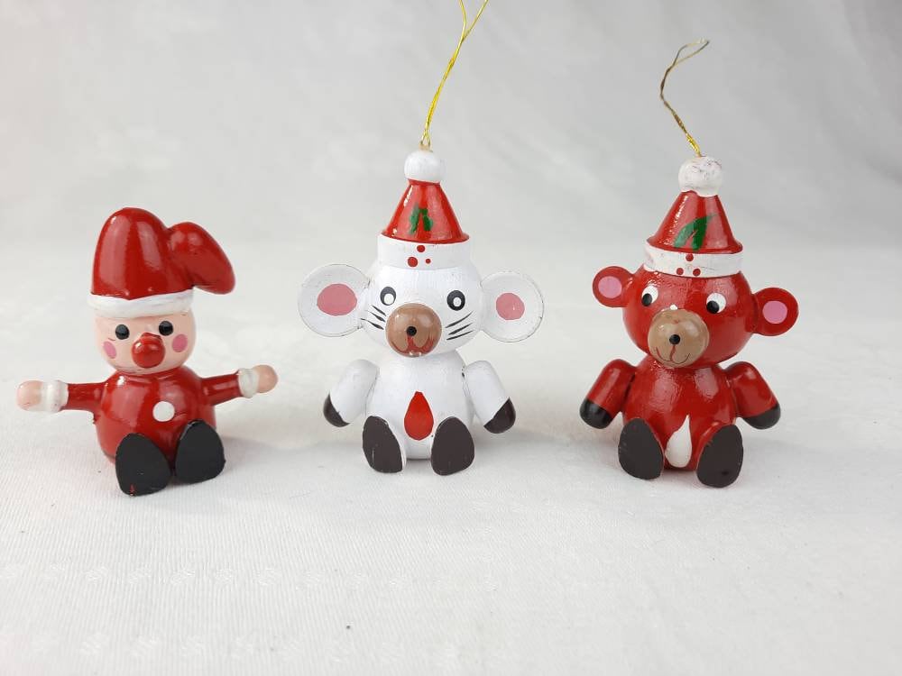 KMart Vtg Ornament Santa's Magical Toyshop 1995 White Girl