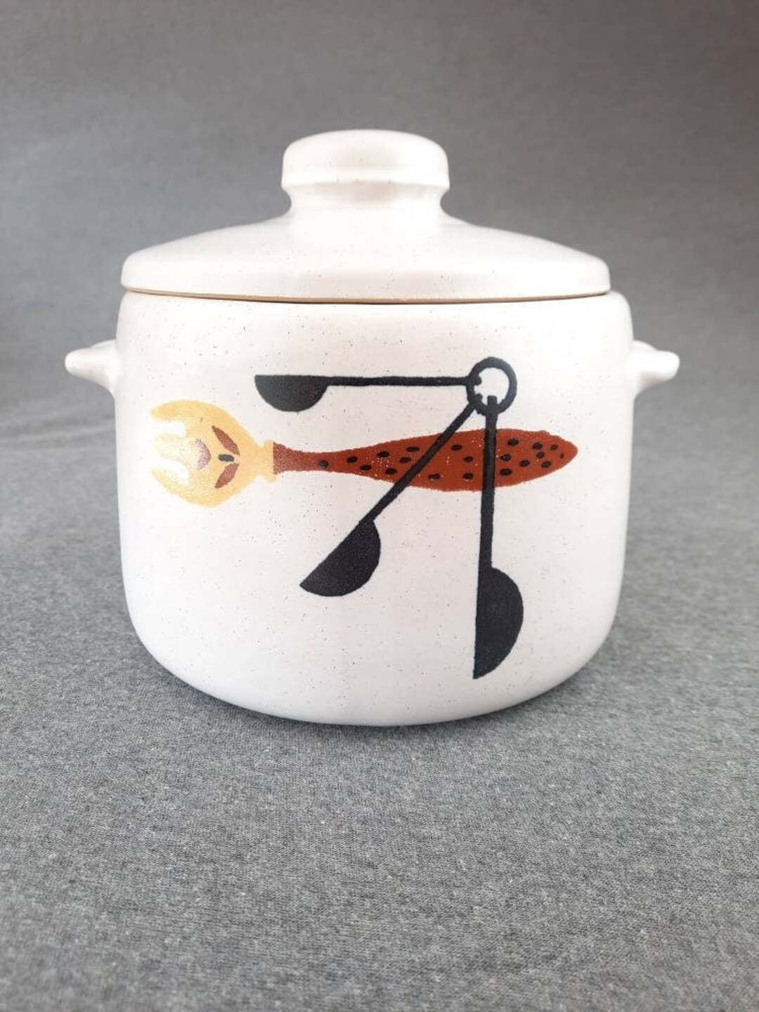 West Bend Crock Vintage Midcentury Crock, Bean Pot, Warming Dish Etsy