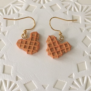 Mickey Mouse Waffle Earrings