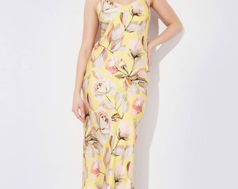 Elegant Satin Cami Dress with Lining - Perfect for Wedding Guests, Summer Events & Vacations
