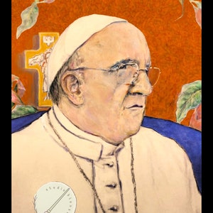 Pope Francis Art Print