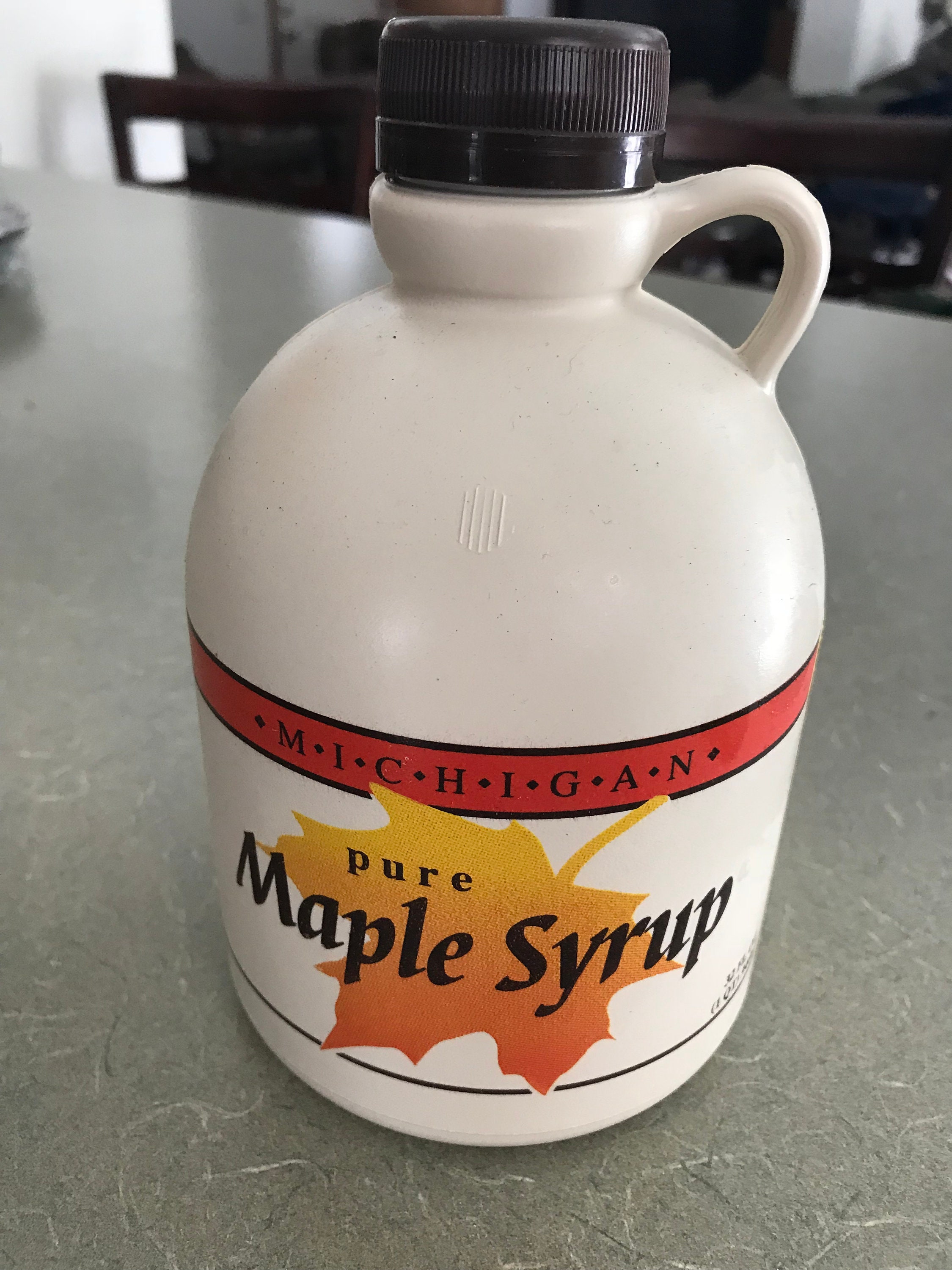 Maple Syrup 1 Quart Plastic Jug Etsy