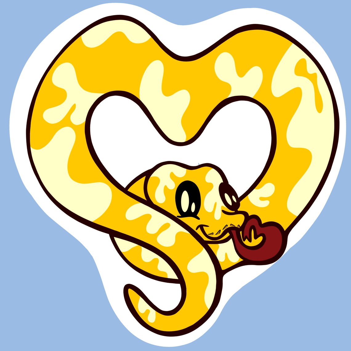 Ball Python Sticker - Etsy