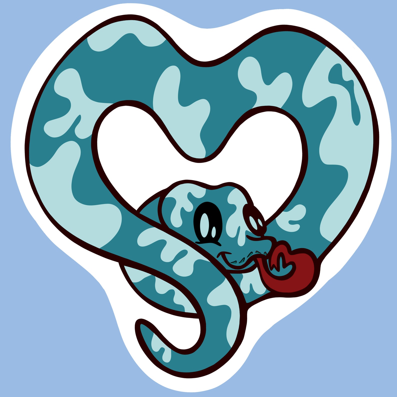 Ball Python Sticker - Etsy