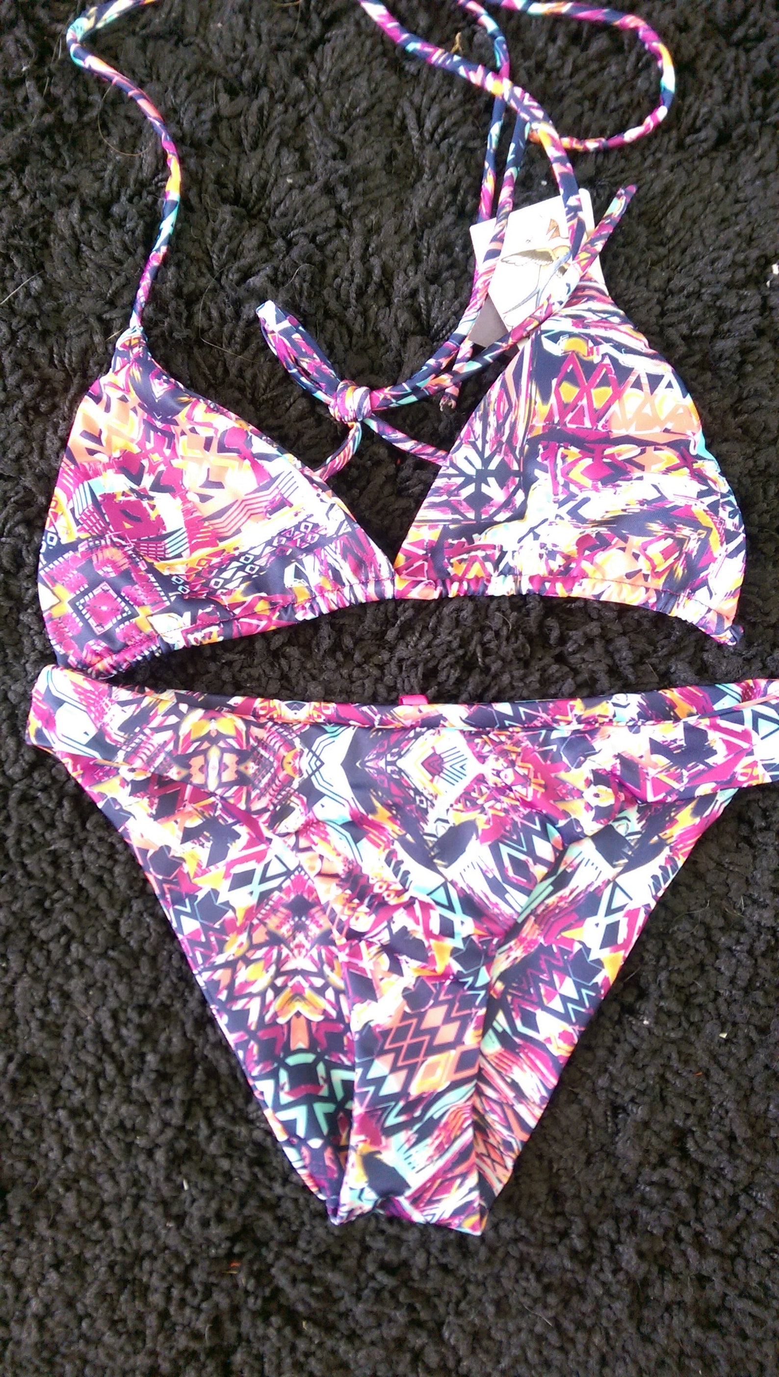 Basic Moderate Coverage Bikini Bottom Available in 5 Colors Etsy