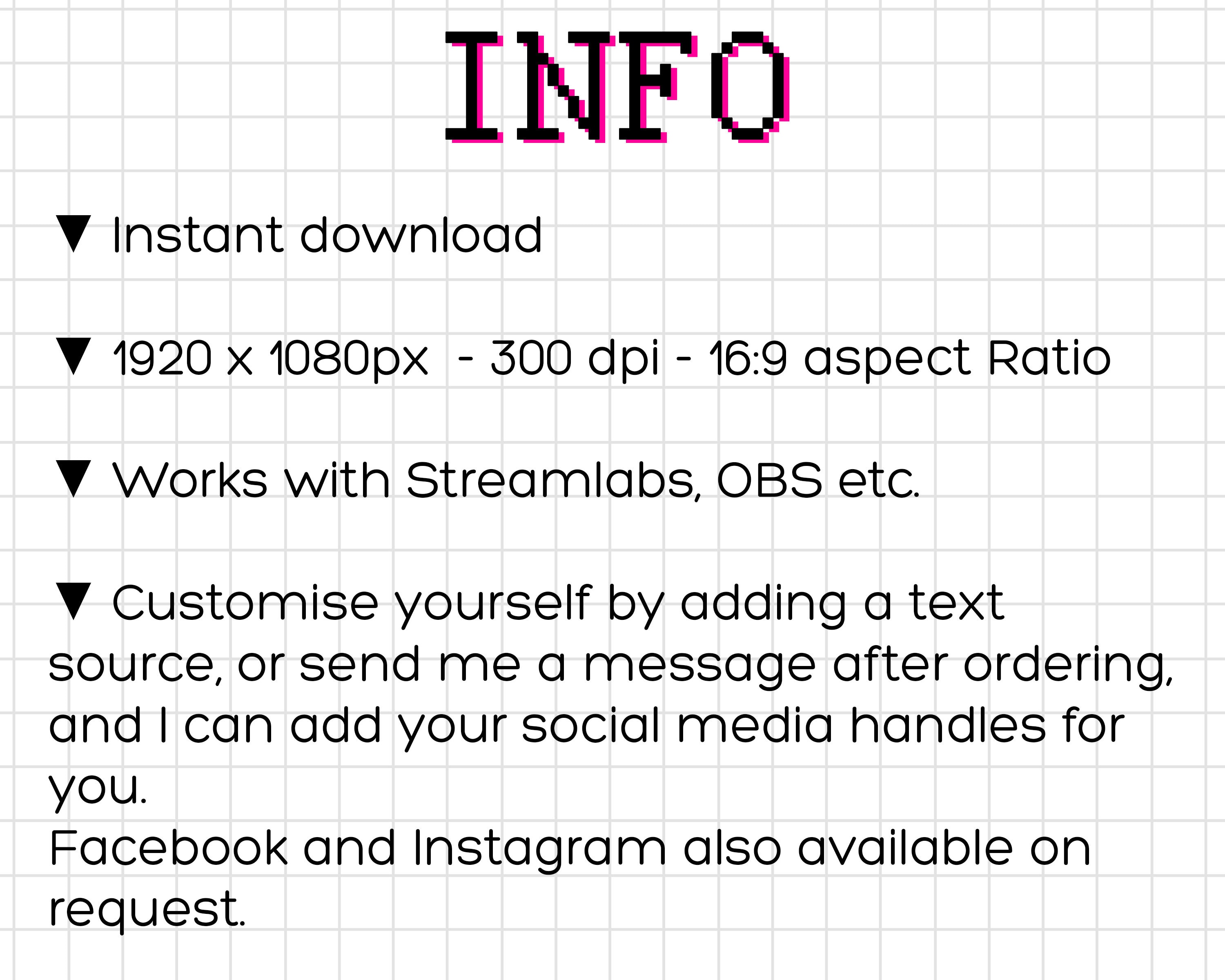 Graffiti Stream Overlay, Twitch Streamer, Urban Background, Gamer