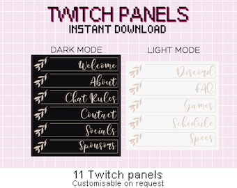 Blatt Panel Banner, Twitch Panels, Minimal Stream, Twitch Streaming, Live Streamer, Twitch Panels einfach, Panel Header, Leaf Twitch Profil