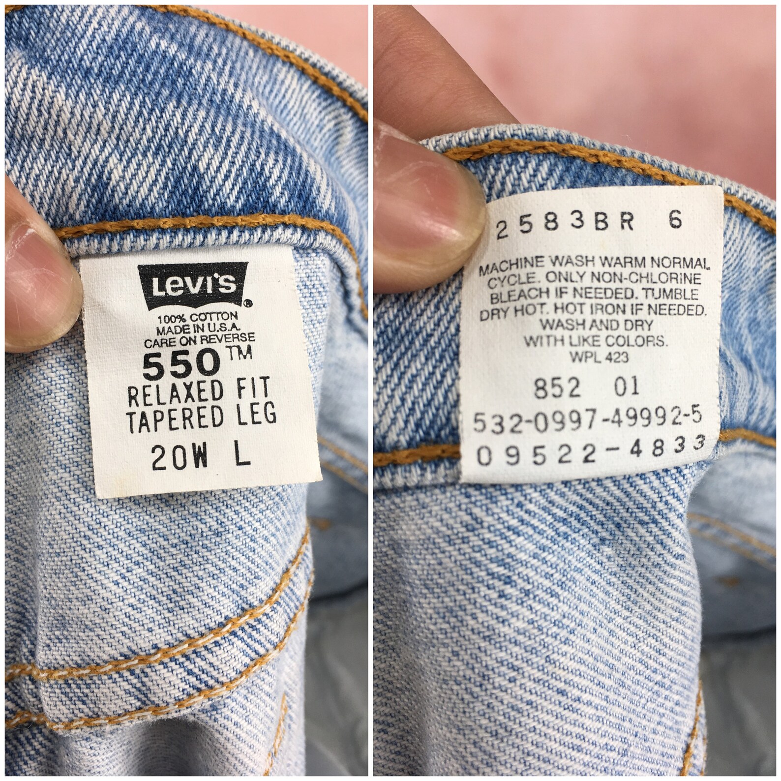 does walmart sell levis 550