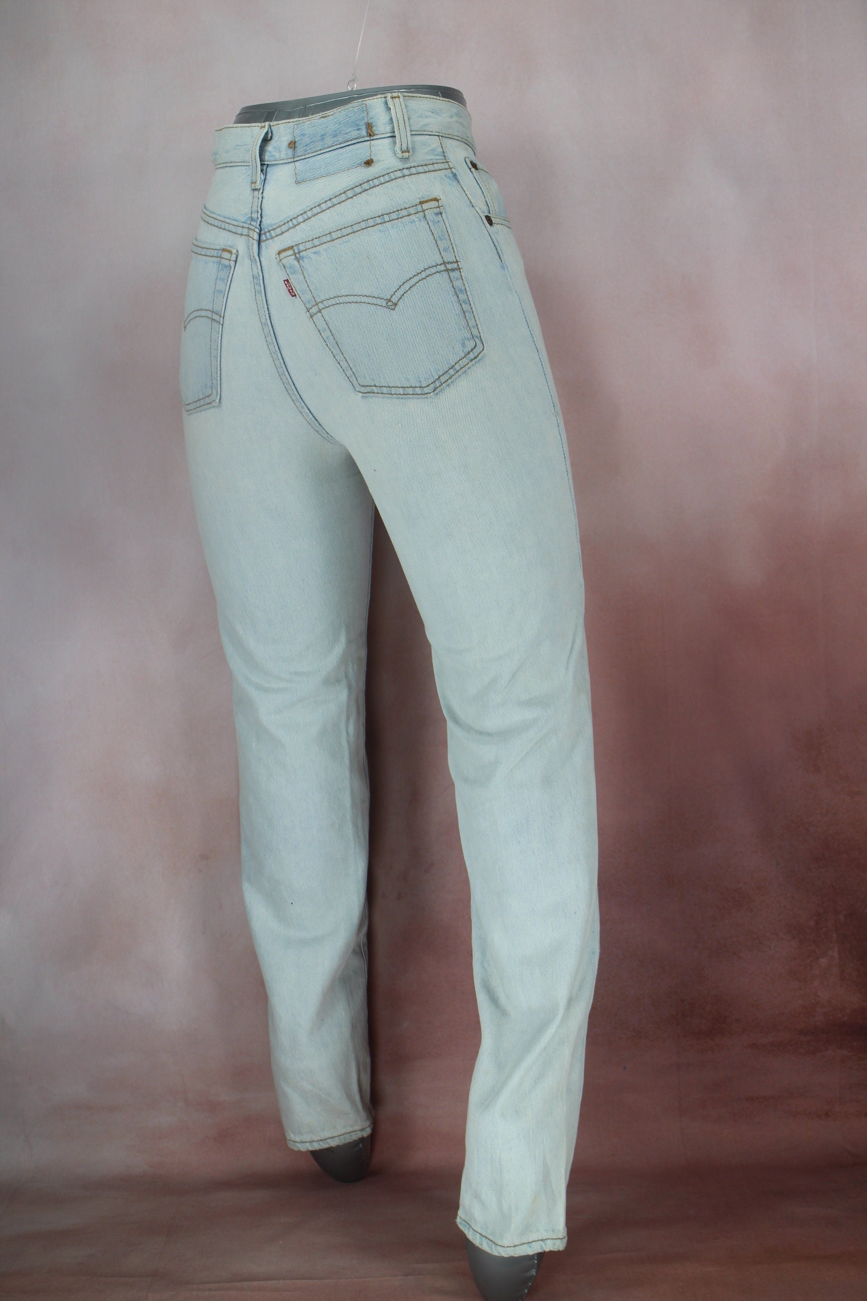 Levis 510 Waist 26 Inch Vintage Levi's Light Blue Medium | Etsy Australia