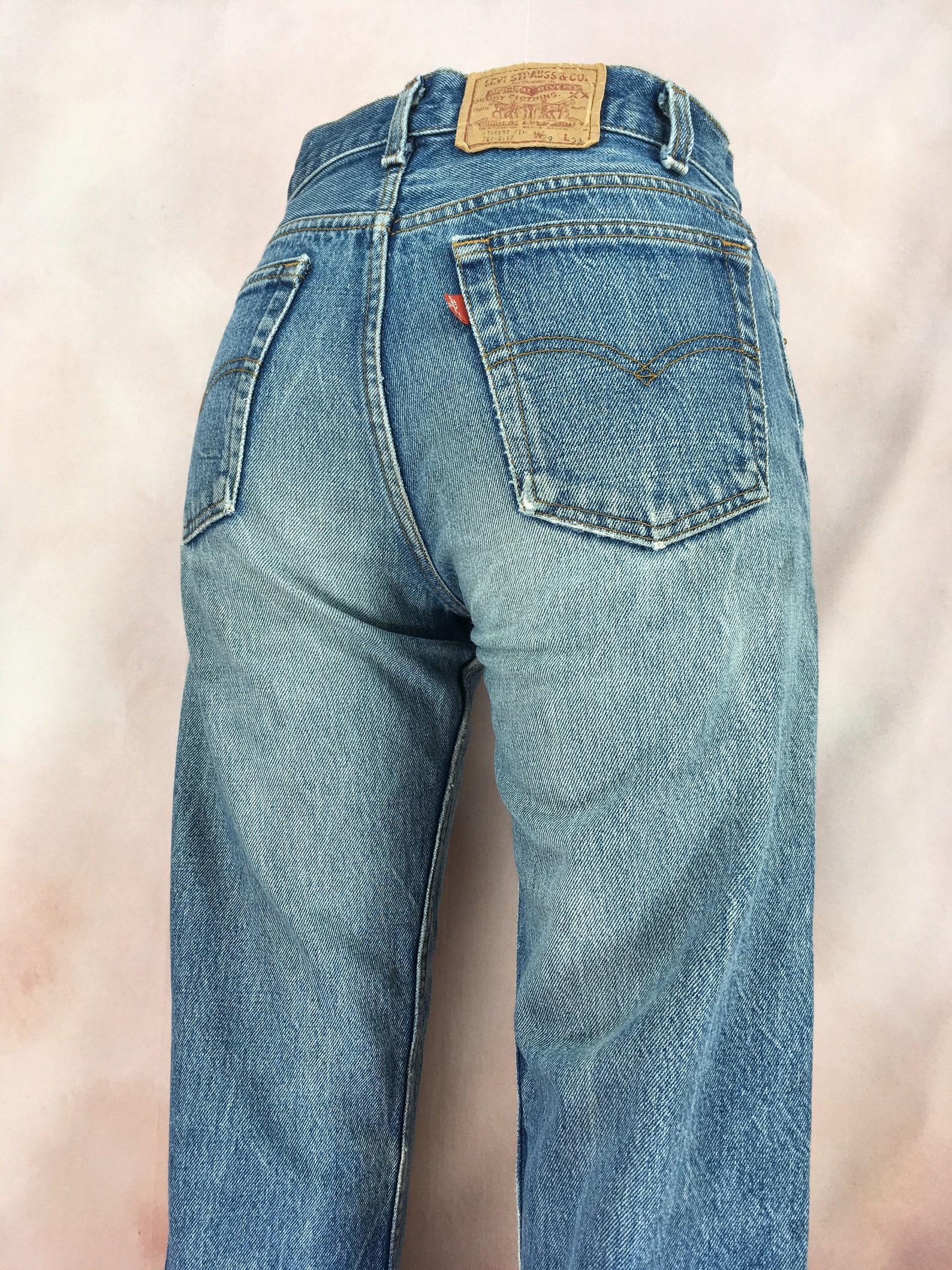 levi's women's levi's vintage clothing 1950's 701 jeans