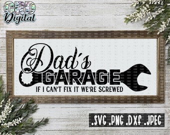 Download Dads Garage Svg Etsy