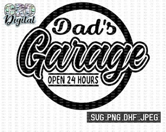 Download Dads Garage Svg Etsy