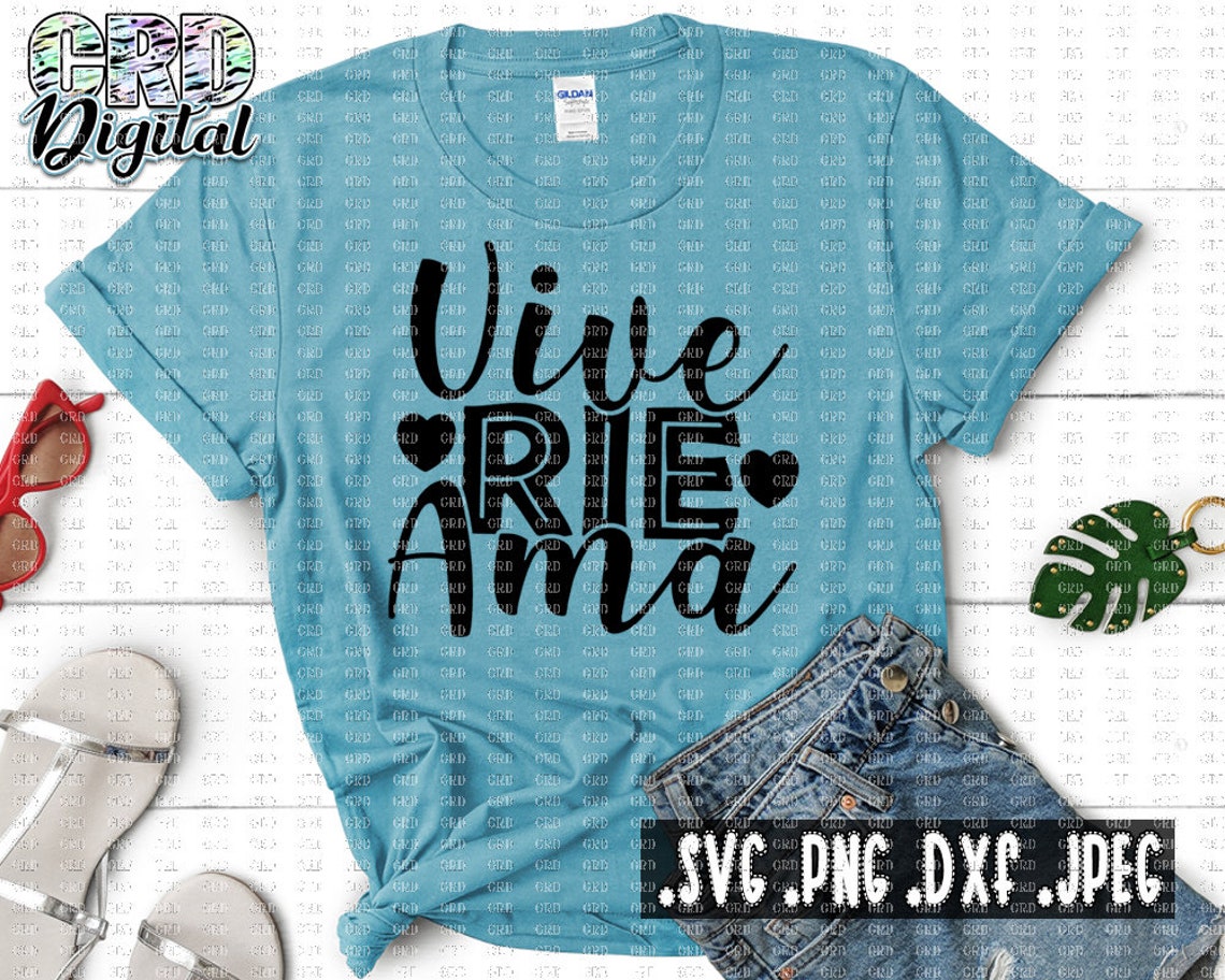 Spanish svg Vive Rie Ama svg Spanish quote svg Spanish Etsy