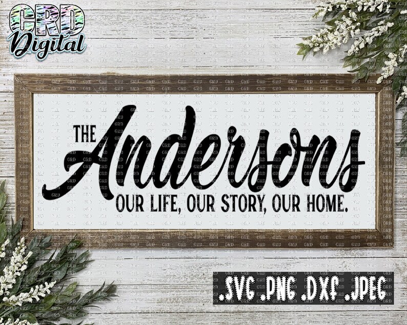 Download Last Name Svgs The Anderson Family Svg Anderson Svg The Andersons Svg Anderson Cut Files Sir Name Svg Art Collectibles Drawing Illustration Colonialgolfhart Com