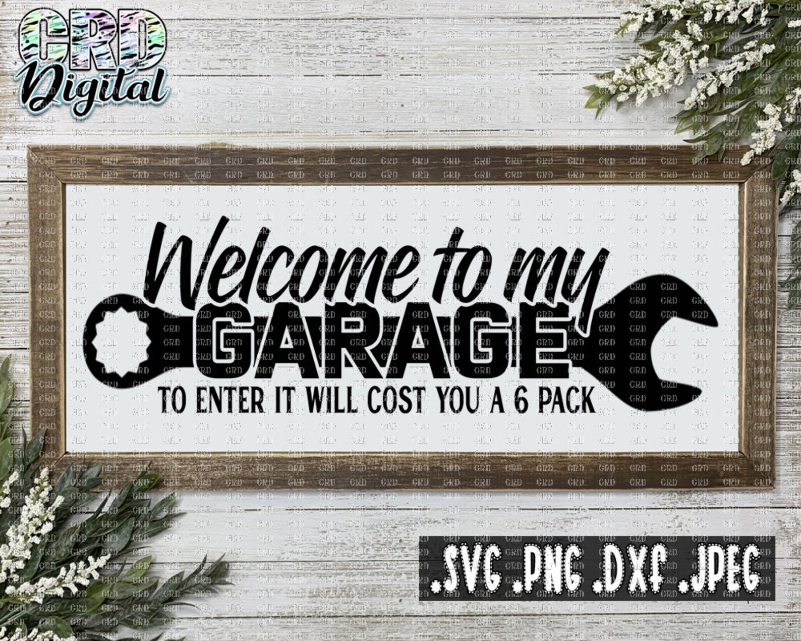 Download Garage Sign svg Dads Garage svg Garage Cut files Funny | Etsy