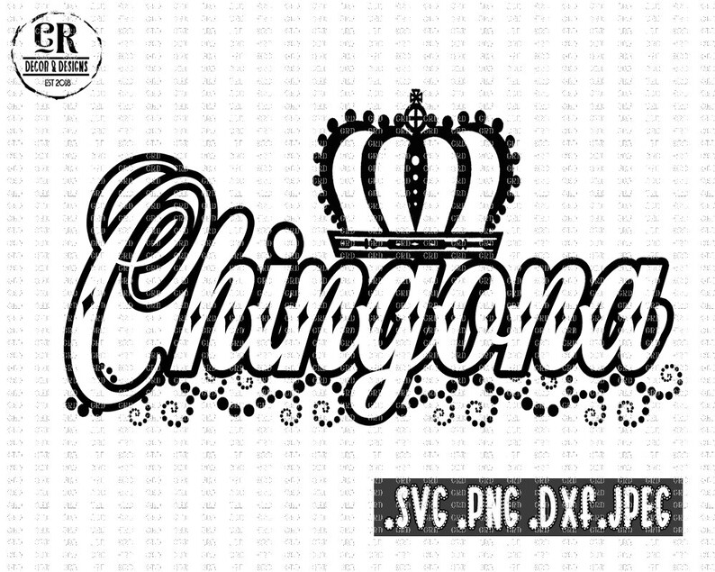Download Chingona svg Chicana svg Latina svg Cute Latina svg | Etsy