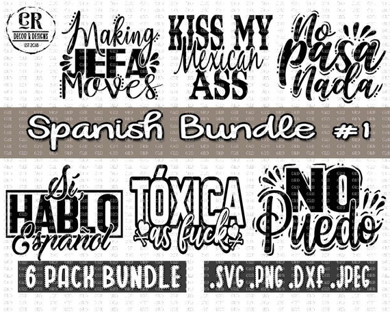 Download Spanish Quote Svg Bundle Spanish svg Spanish quote svg | Etsy