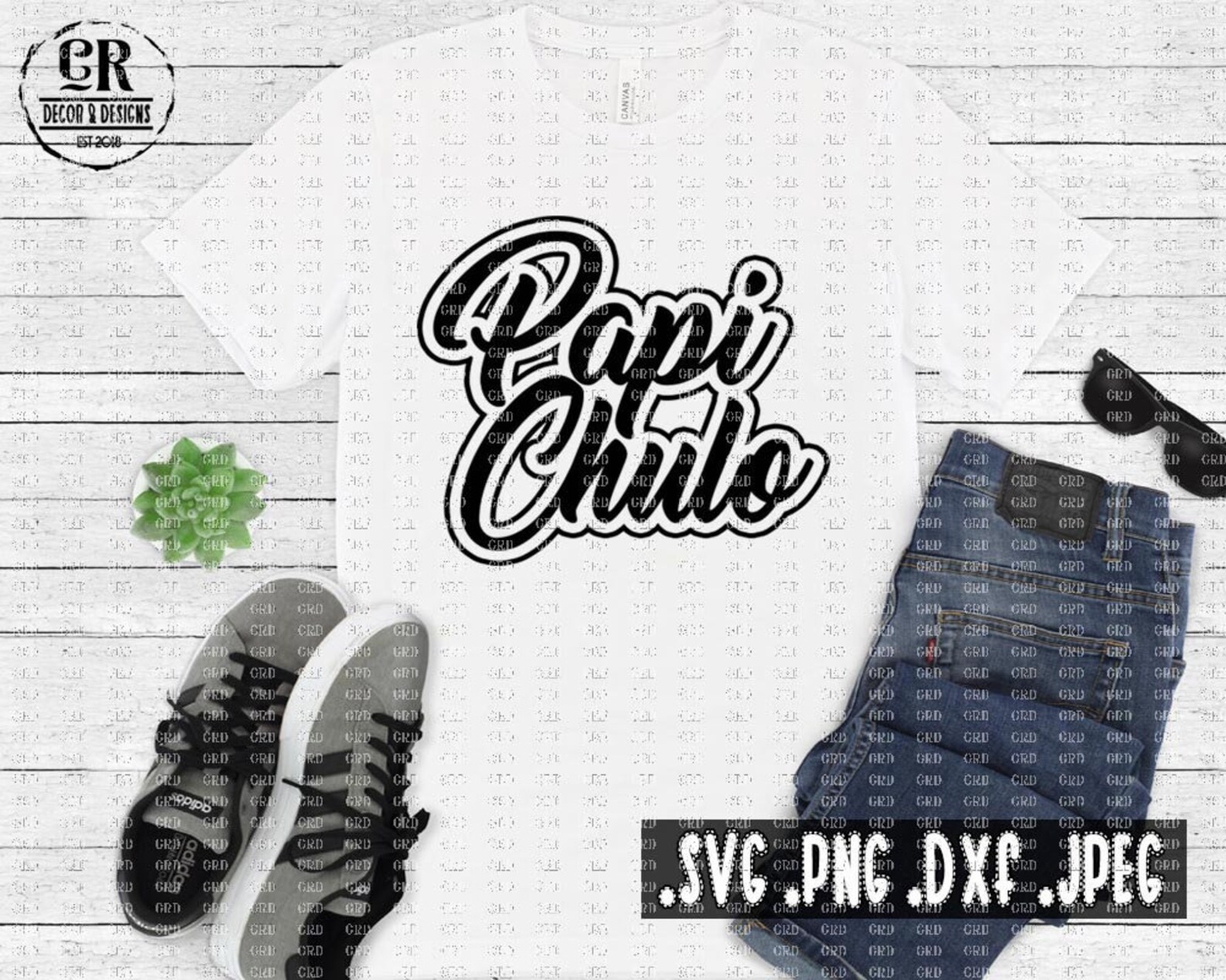 Papi Chulo svg Spanish svg Spanish quote svg Pimp daddy Etsy