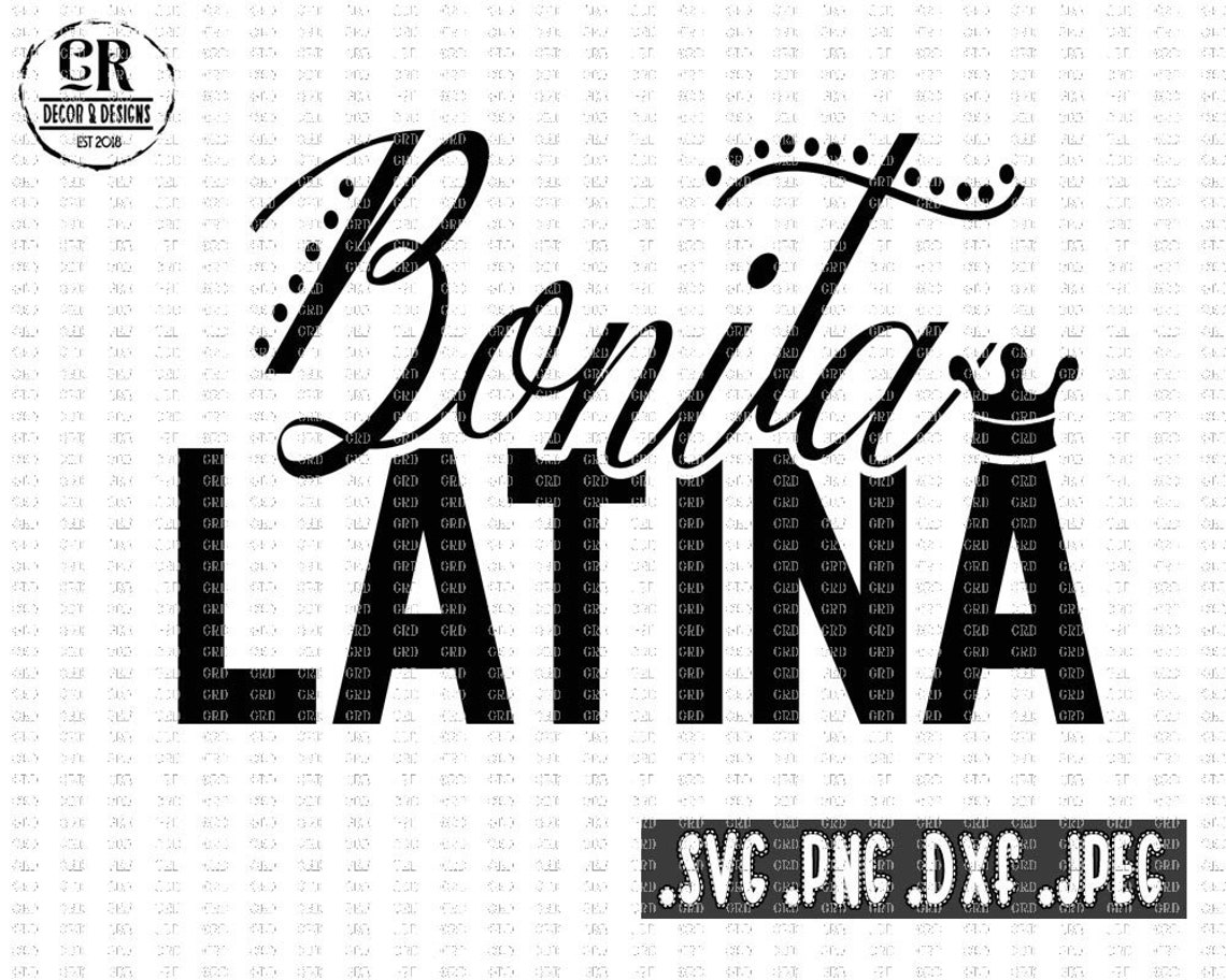 Latina Bundle 1 svg Latina svg Spanglish svg Spanish svg | Etsy