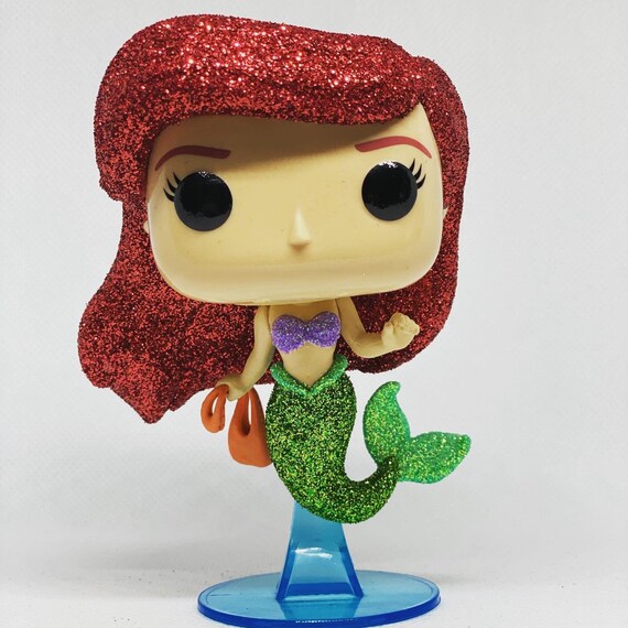 Glitter Ariel Funko Pop - Etsy Norway