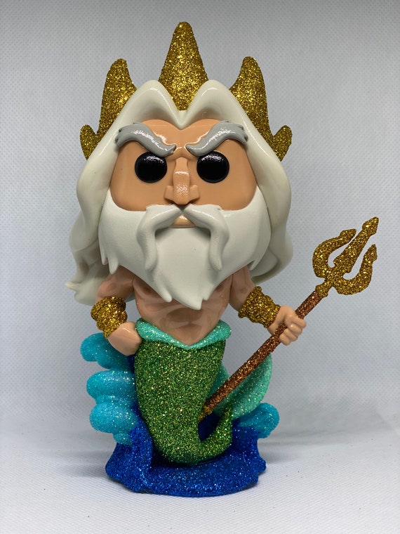 Glitter King Triton Funko Pop Etsy