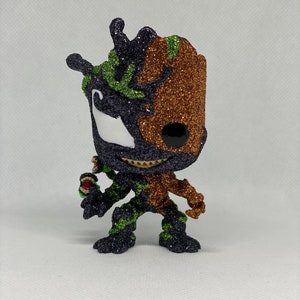 Glitter Venomized Baby Groot Funko