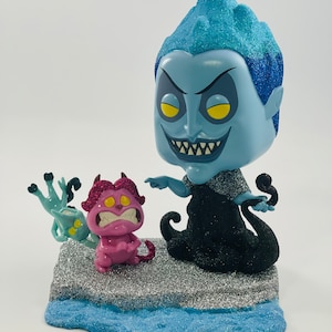Glitter/GITD Hades with Pain & Panic Custom Funko Pop