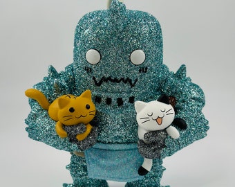 Alphonse Elric (with Kittens) Funko Pop Glitter Funko Anime