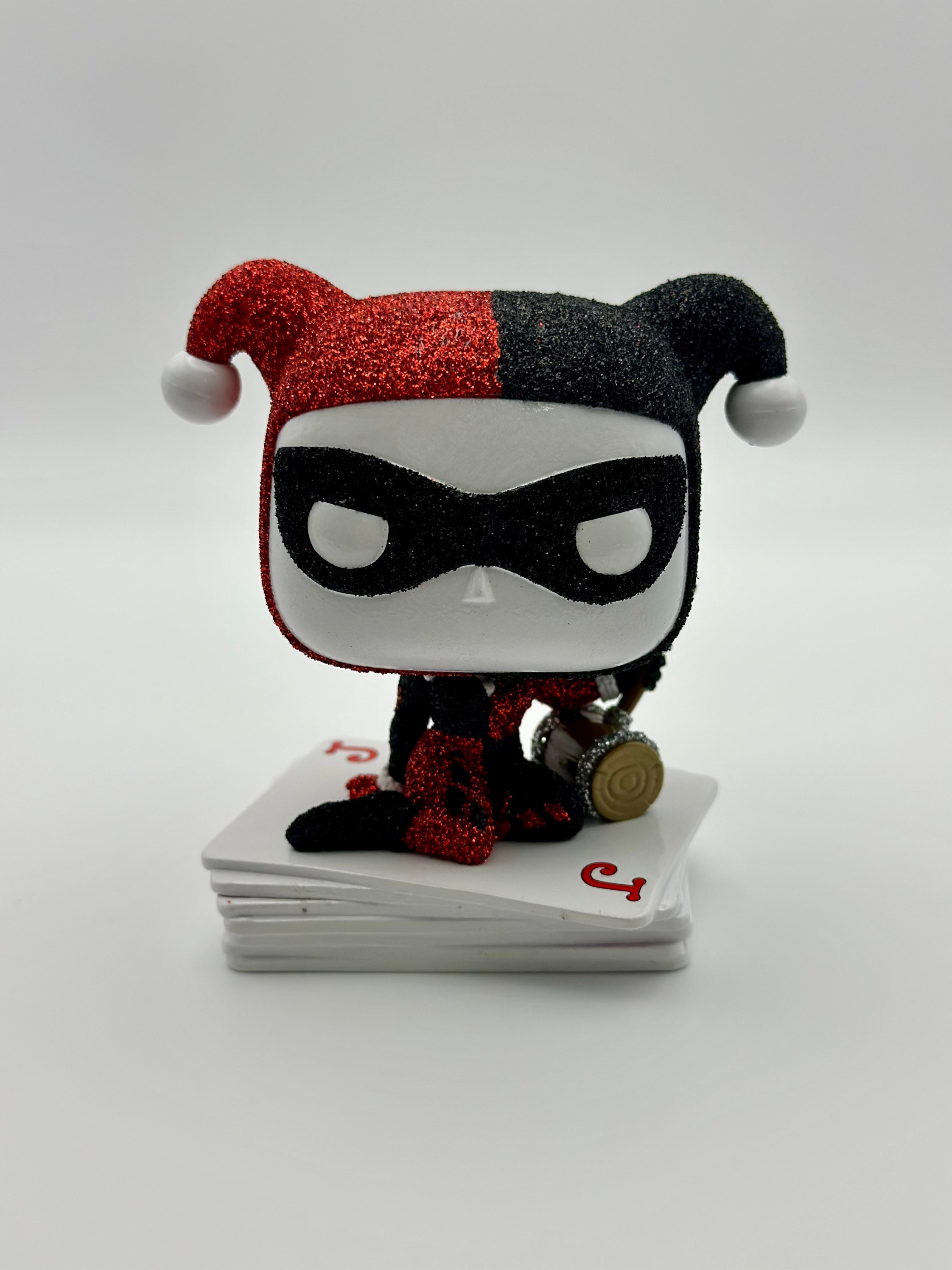 FunkoPop！KEY CHAIN JOKER HARLEYQUINN Suicide Squad The Joker & Harley Quinn Keychain Silicone