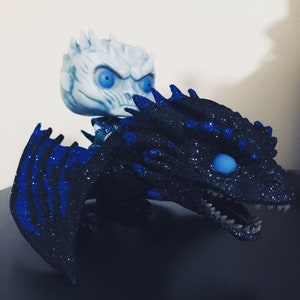 Night King und Icy Viserion Glitzer Pop