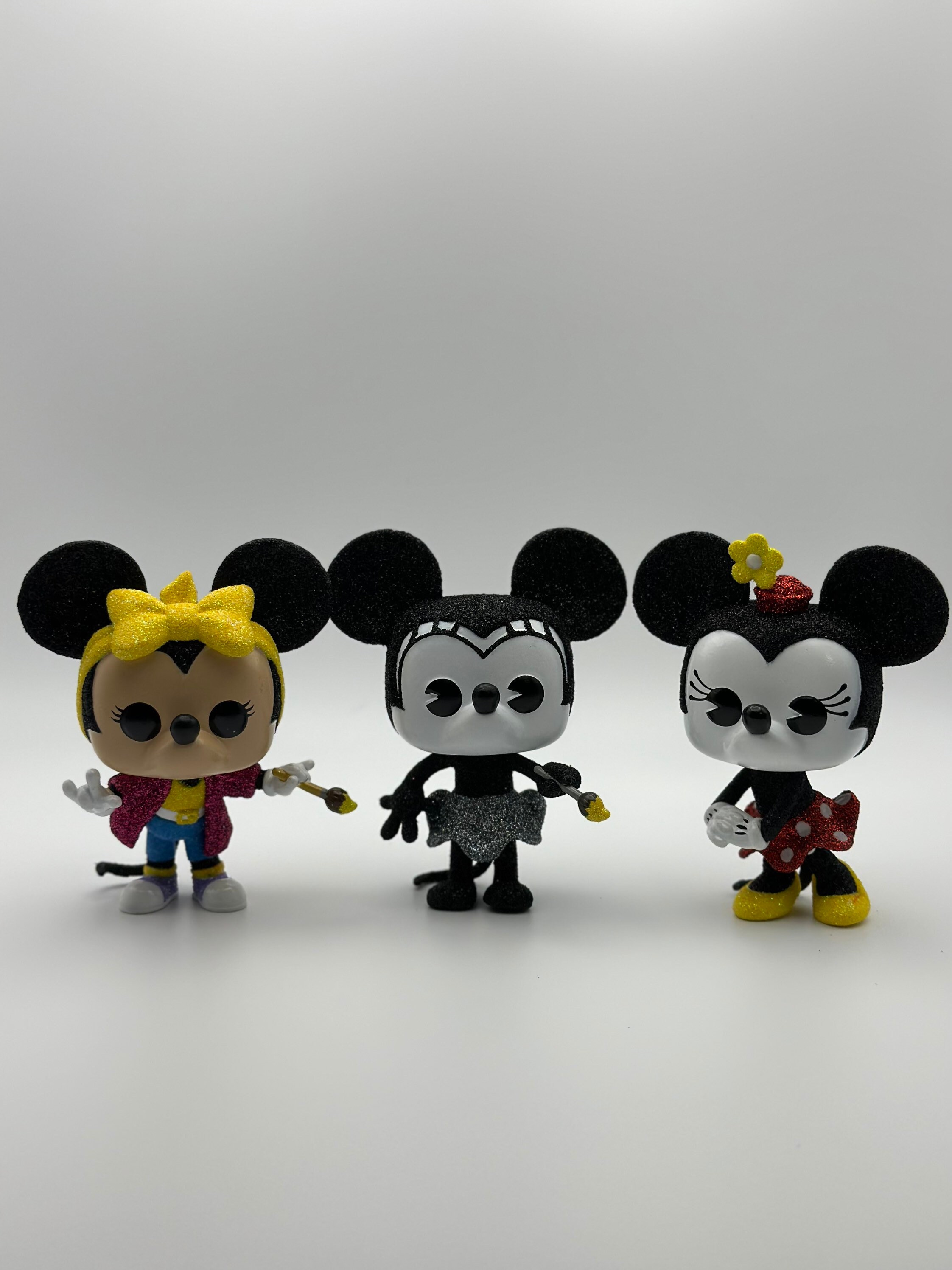 Glitter Minnie Mouse Funko Pop 5-pack | Custom Disney Display - Etsy