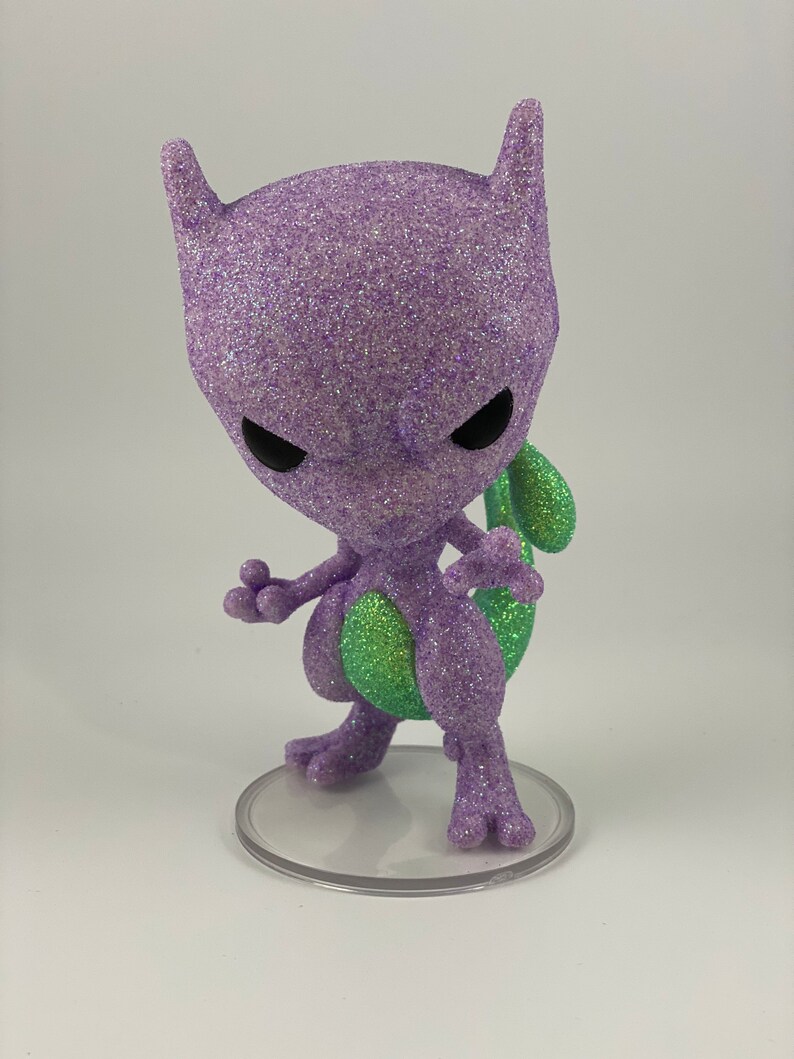 funko pop mewtwo flocked