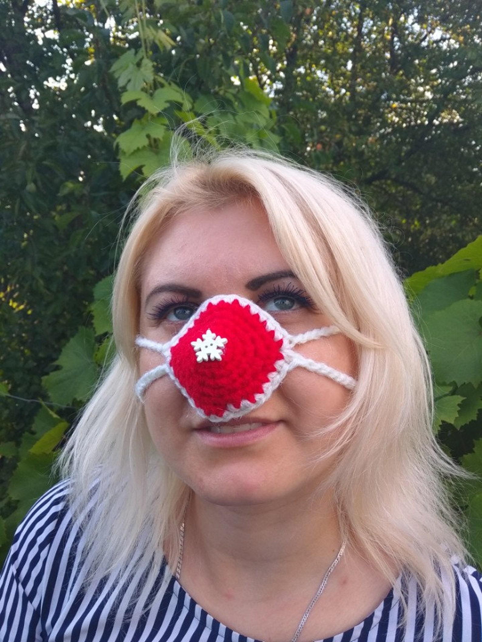 Nose Warmer Pattern Christmas Crochet PatternEasy crochet Etsy