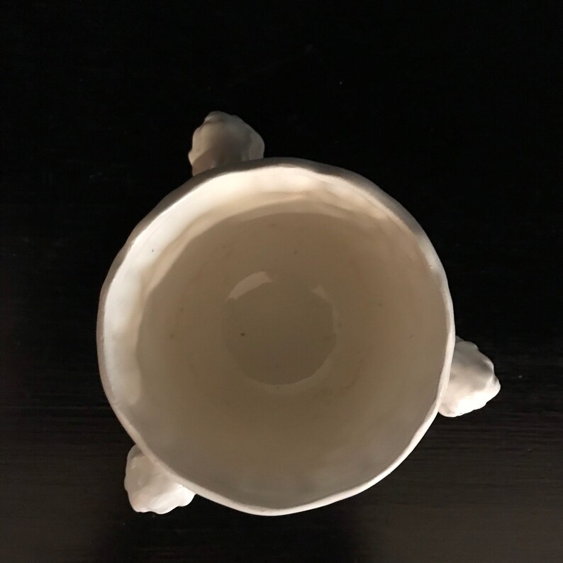 Vintage Lefton Renaissance Kneeling Cherubs Angels and Grapevines Planter Lefton Candy Dish Valentine\u2019s Day Gift Lefton