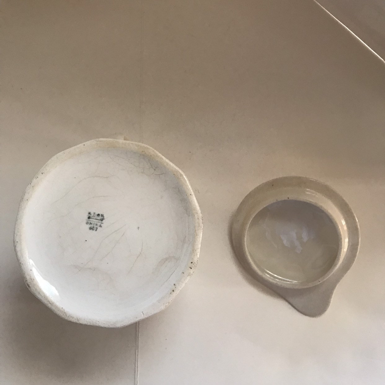 Vintage Daffodil K T & K china coffee pot pitcher with lid Etsy