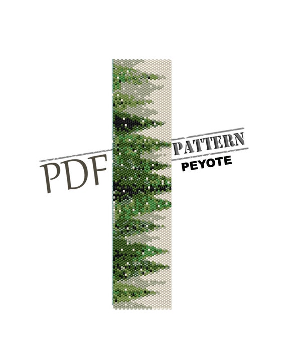 Christmas Tree Pattern Pdf Pattern Seed Bead Pattern WINTER | Etsy Canada