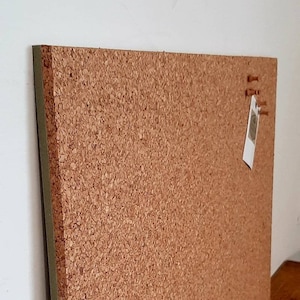 Cork Notice Board: Small Natural Bulletin Memo Board