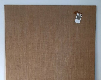 Extra Large Notice Cork Board Hessian Covered