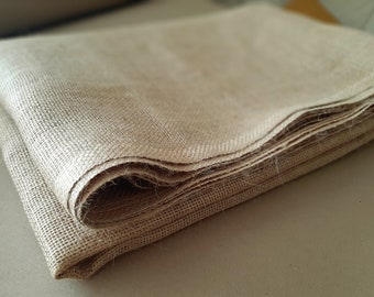 Craft Sacking Upholstery Wedding 40/" Wide Natural Jute Hessian Fabric