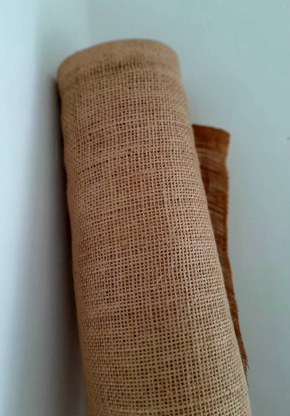Liquidación Hessian arpillera Natural yute Material hoja saco tela  artesanía tela metro 58 -  España
