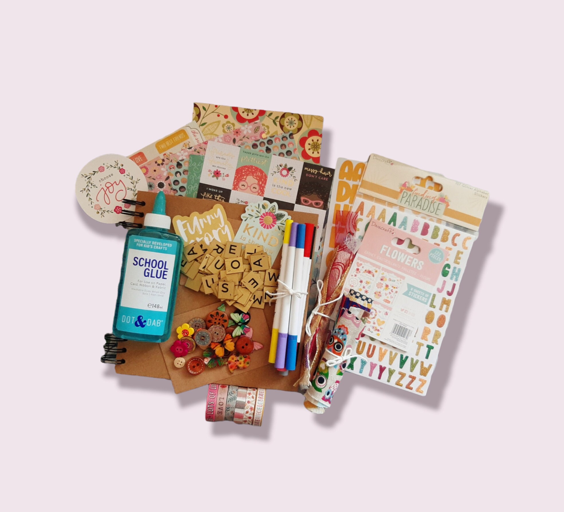 Bluey Scapbook Kit Fo Kids With Scapbook Accessoies DIY