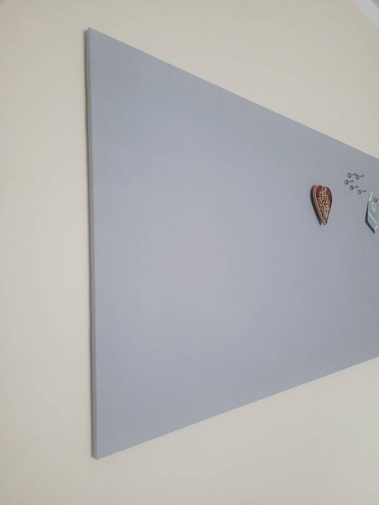 Board for Wall Fabric Noticeboard Grey Notice Etsy UK