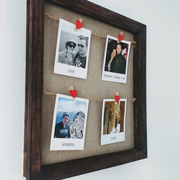 String Photo Frames - Etsy