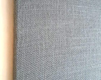 Large Grey Hessian Notice Board / Rustic Cork Board / Fabric Pinboard