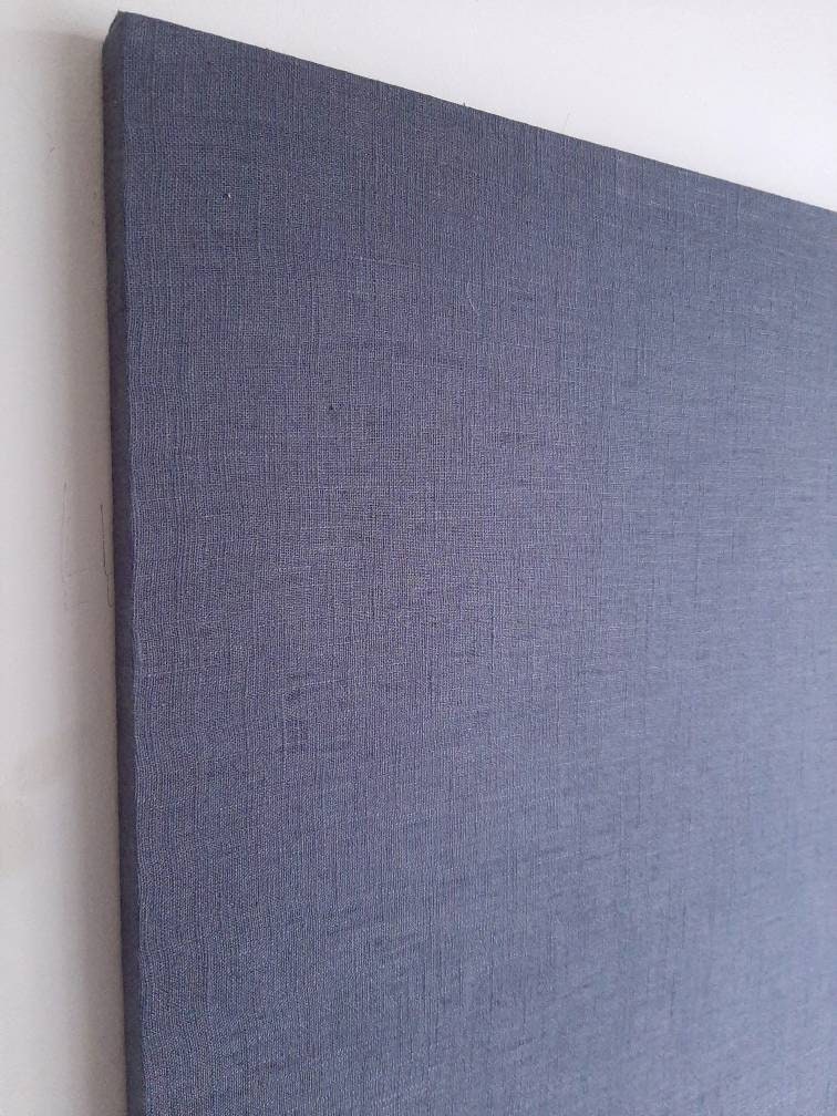 Board for Wall Fabric Noticeboard Grey Notice Etsy
