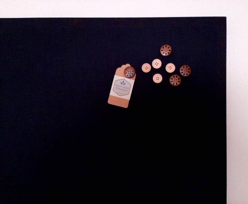 Black Board Fabric Bulletin Board Home Etsy UK