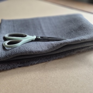 Grey Burlap Fabric: 40&quot; Wide Hessian Jute, 10oz Table Runner Material