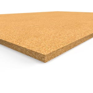Cork sheets in 3 different sizes A4, A3 and A2, 6mm thick.