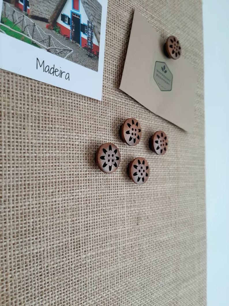 Hessian Board Fabric Bulletin Board Home Etsy